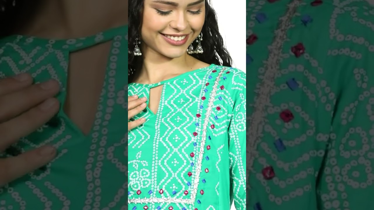 Tavasya Women's Cotton Regular Kurti