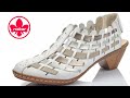 RIEKER LADIES SHOES SANDALS BOOTS COLLECTION 2020 COMFORTABLE LEATHER DESIGN