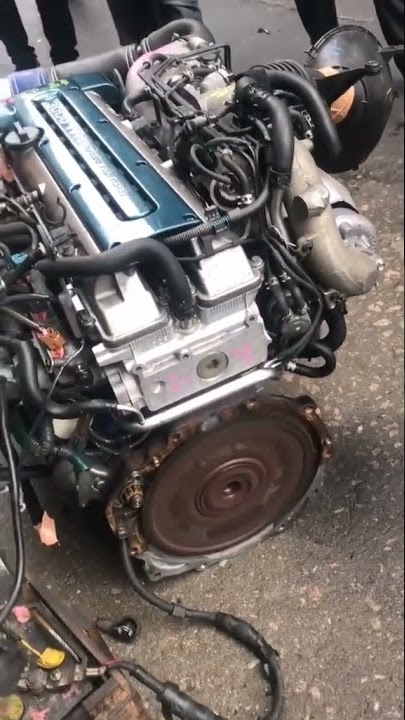 Toyota 2JZ engine assembly start