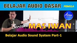 BELAJAR AUDIO SOUND SYSTEM PART-1 (PEMULA) BERSAMA MAS IWAN