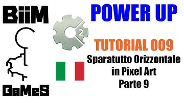 Construct 2/3 - Tutorial Italiano 009 - Sparatutto Orizzontale in Pixel Art Parte 9 [Power Up]