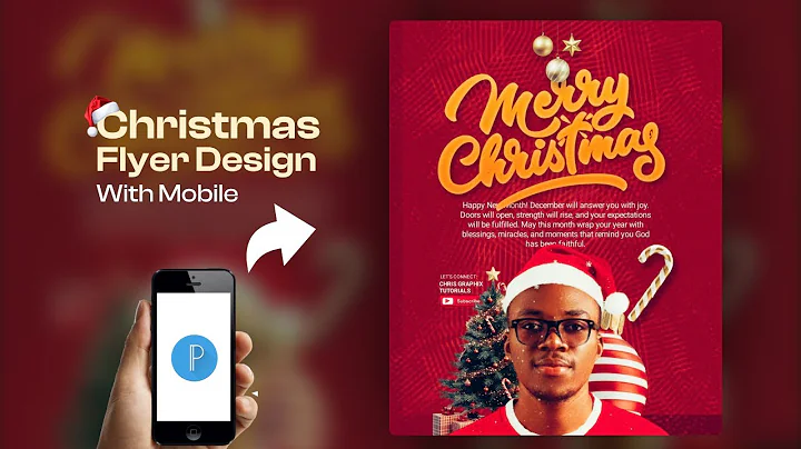 How to Create Your Own Christmas Flyer Design Like a PRO 🎄