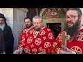 Литија поводом Чисте - Недјеље Православља у манастиру Острог 13.3.2022.љ.Г.