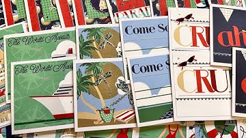 How many Cards Can We Create Using A 12x12 Set sail Paper pad Video 11