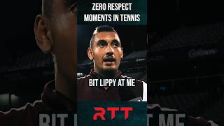 Zero Respect Moments In Tennis #kyrgios #nickkyrgios #nadal #disrespect