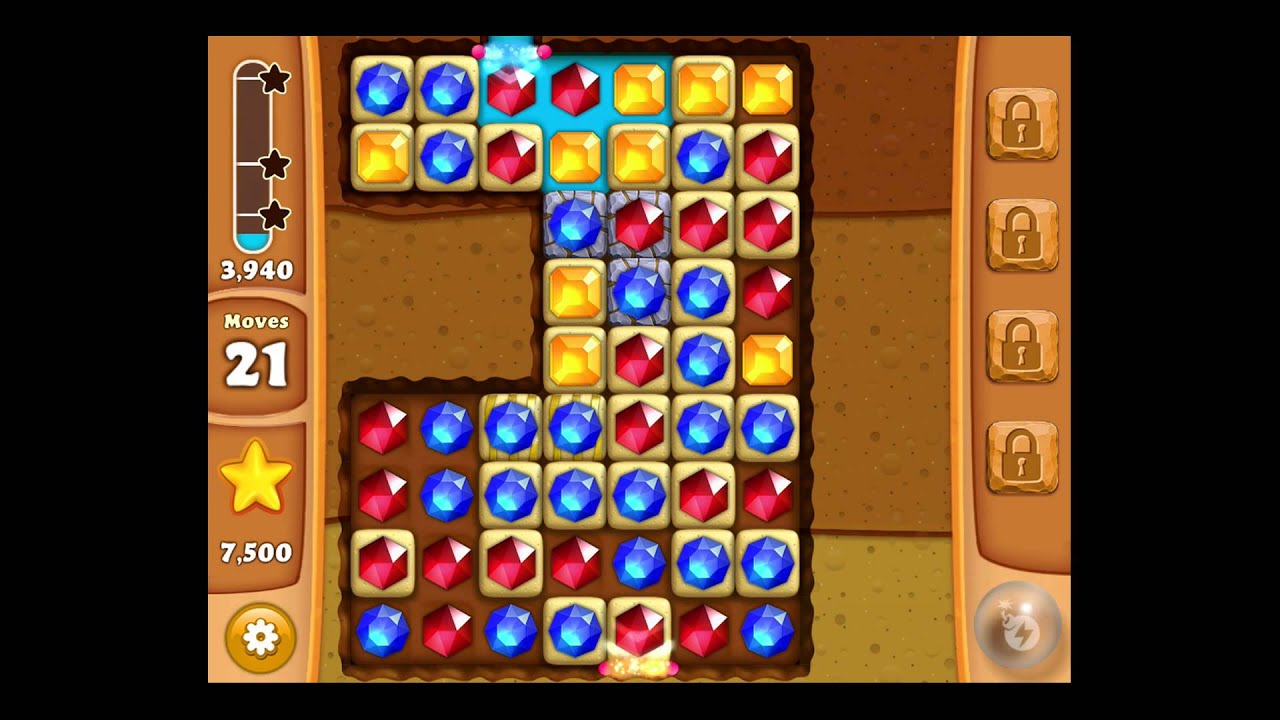 Diamond Digger Saga [iPad Gameplay] Level 7