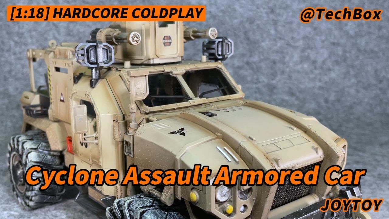 Joytoy Hardcore Coldplay, Cyclone Assault Armored Car, 1/18 scale
