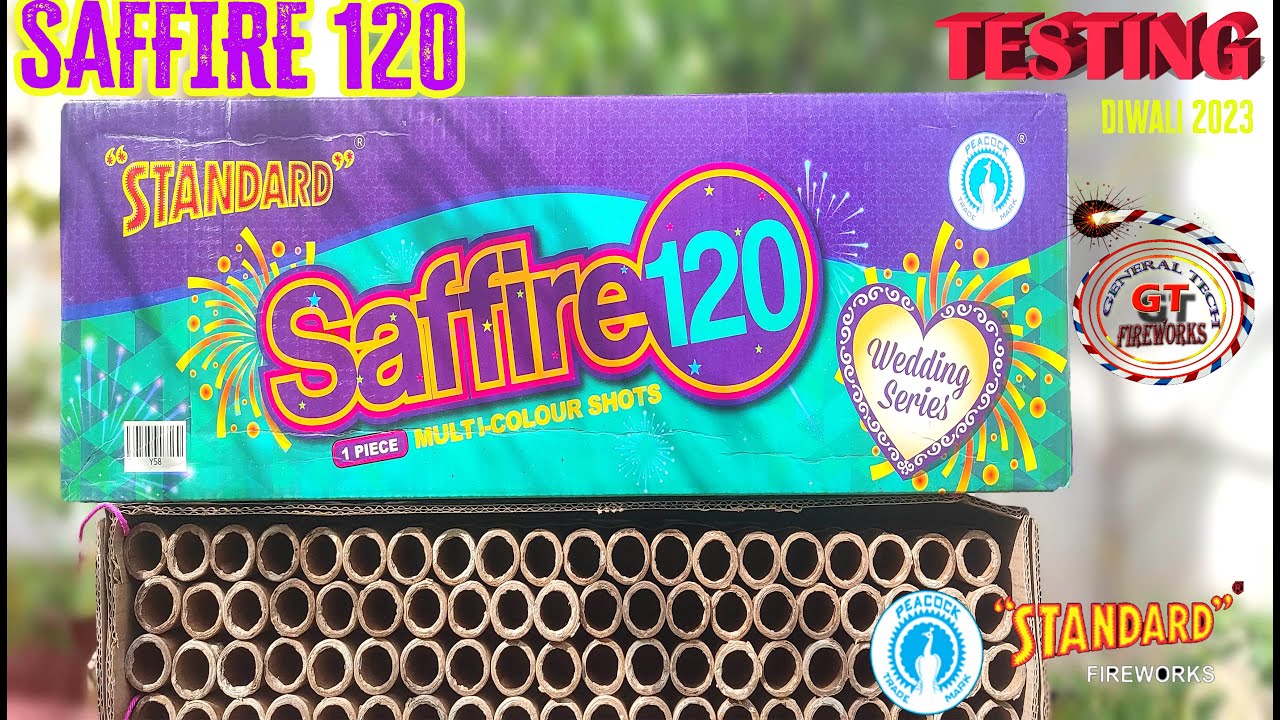 SAFFIRE 120 Standard Fireworks standardfireworks diwalistash2023 