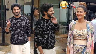 See How Dulquer Salmaan Teasing Shreya Dhanwanthary at Chup Movie Promotions | Friday Culture