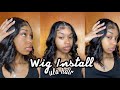 START TO FINISH | 4x4 HD 12in bob wig install | Plucking and Bleaching | Ula Hair