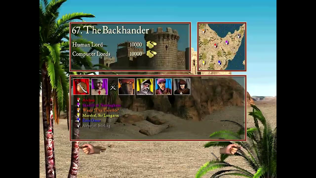 Stronghold Crusader | Map 67. The Backhander