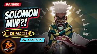 SOLOMON MVP IN RANKED! 😤 66K Damage, 24 Assists Win | Deadlock