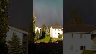 Deer run apartments hail