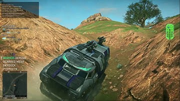 Planetside 2 on the PS4[ Not that button!