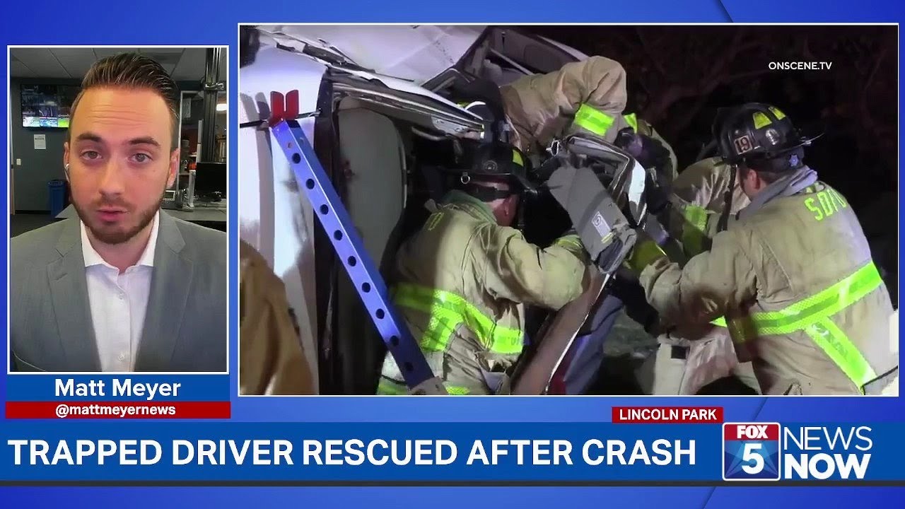 FOX 5 News Now (Oct. 16): Watch Rescuers Save Trapped Driver After ...