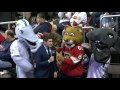 Mckenzie interviews stanley c panther  friends during intermission