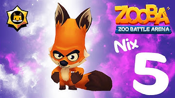 Zooba: Zoo Battle Arena | Gameplay Walkthrough Part 5 | Nix (iOS, Android, BlueStacks) [SlyFox]
