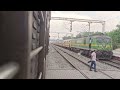 20629 Sabari Express Arriving at Nalgonda,and 07194QLN- HYD Special Fare Waiting at Nalgonda