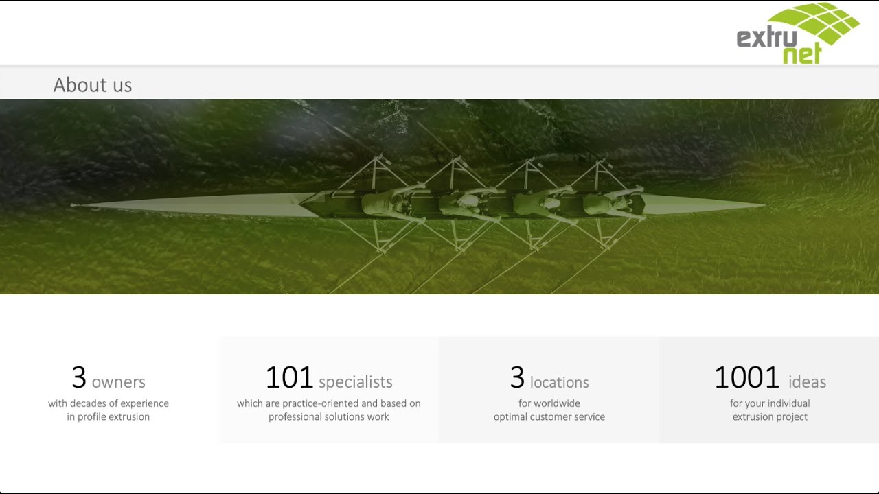 extrunet presents itself