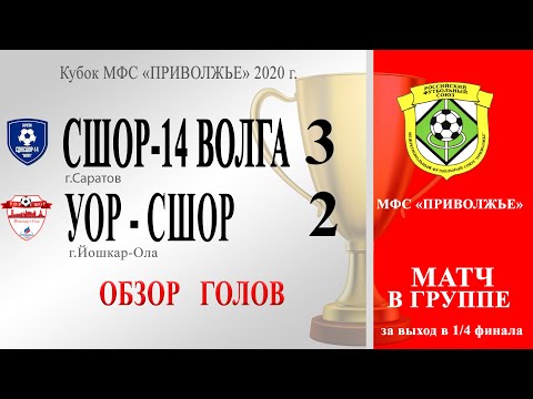 Видео к матчу СШОР-14-Волга - УОР-СШОР