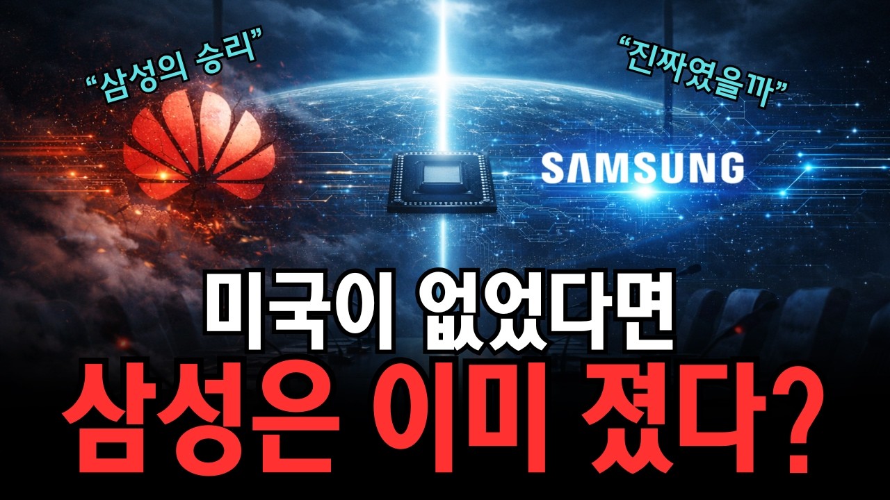 “미국의 제재가 없었다면 - 삼성은 이미 5년 전에 화웨이에 패배했을까?”