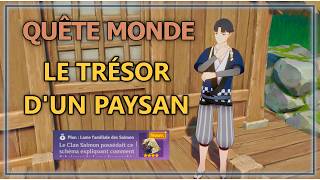 Genshin Impact FR | Quête Monde : Le trésor d'un paysan