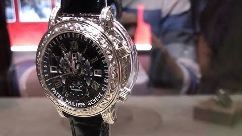Surreal Feeling Seeing The Patek Philippe 6002 | Sky Moon Tourbillon | Minute Repeater |