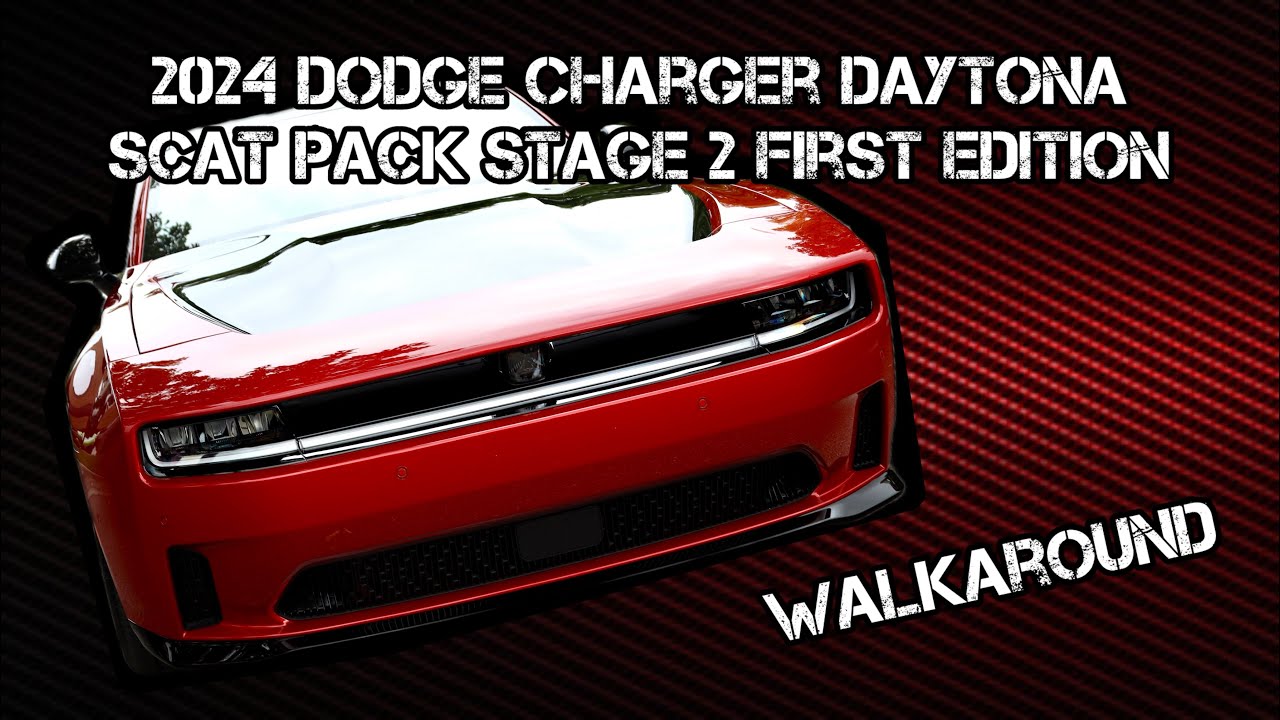 2024 Dodge Charger Daytona Scat Pack Stage 2 First Edition Walkaround