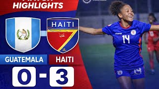 Haiti beats Guatemala 3:0||Finishes 1st in pool and qualifies for next U-17 World Cup qualifiers