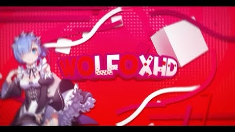 WolfoxHD V2 2D intro||•paid•||Made in Android(bad text:/)