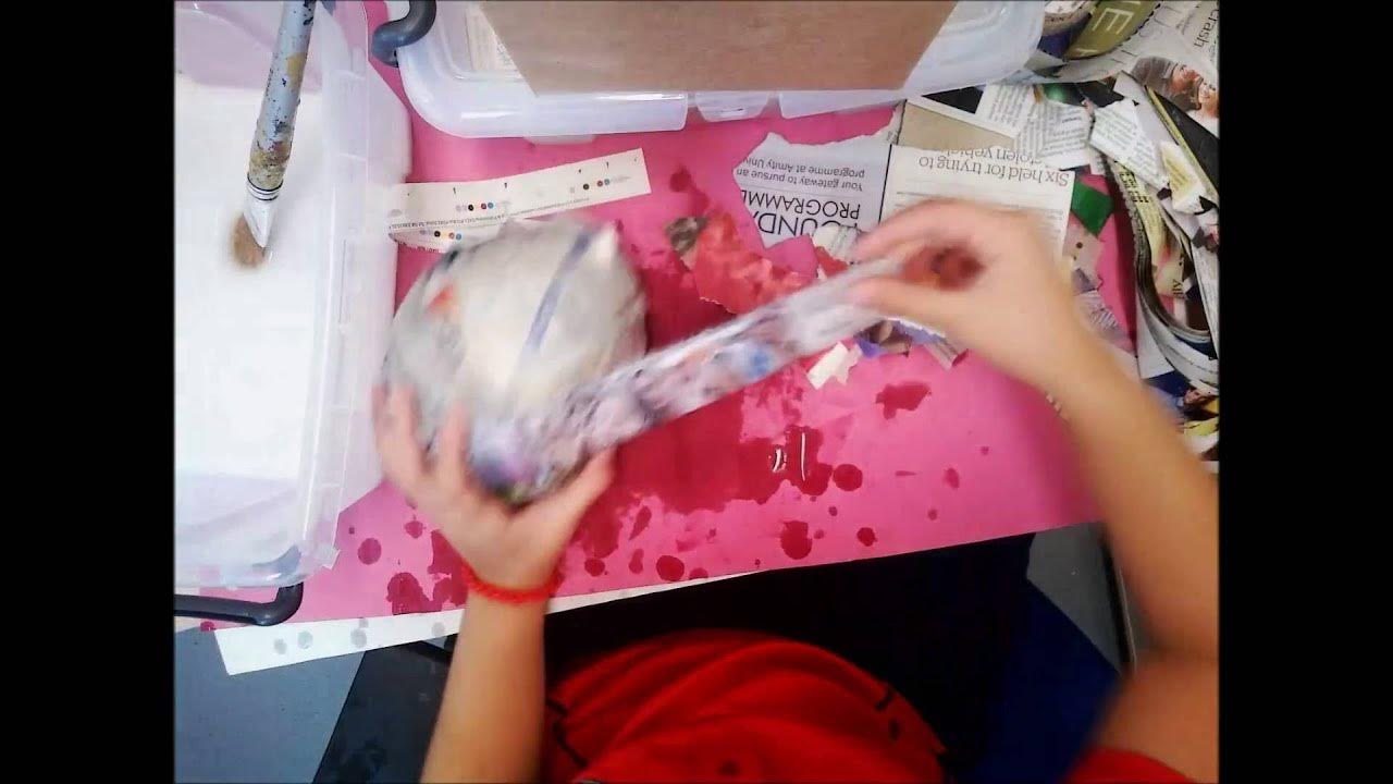 Year 3 Paper Mache Lesson 1 YouTube