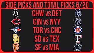 MLB Picks Today | Best Bets & Predictions Saturday 6/20/26
