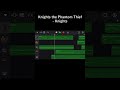 Knights the Phantom Thief- Knights(あんさんぶるスターズ!!/ あんスタ)#garageband
