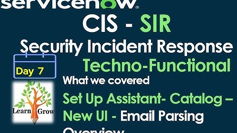 CIS-SIR | Day7 Set Up Assistant - Incident Creation - Email Parsing #Shorts #Short