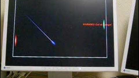 距離センサーを用いたピンポンゲーム
