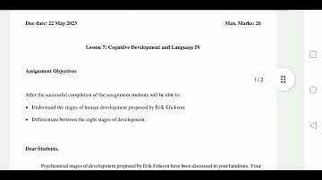 PSY406 || Educational Psychology || Assignment no 1 || 100% accurate solution