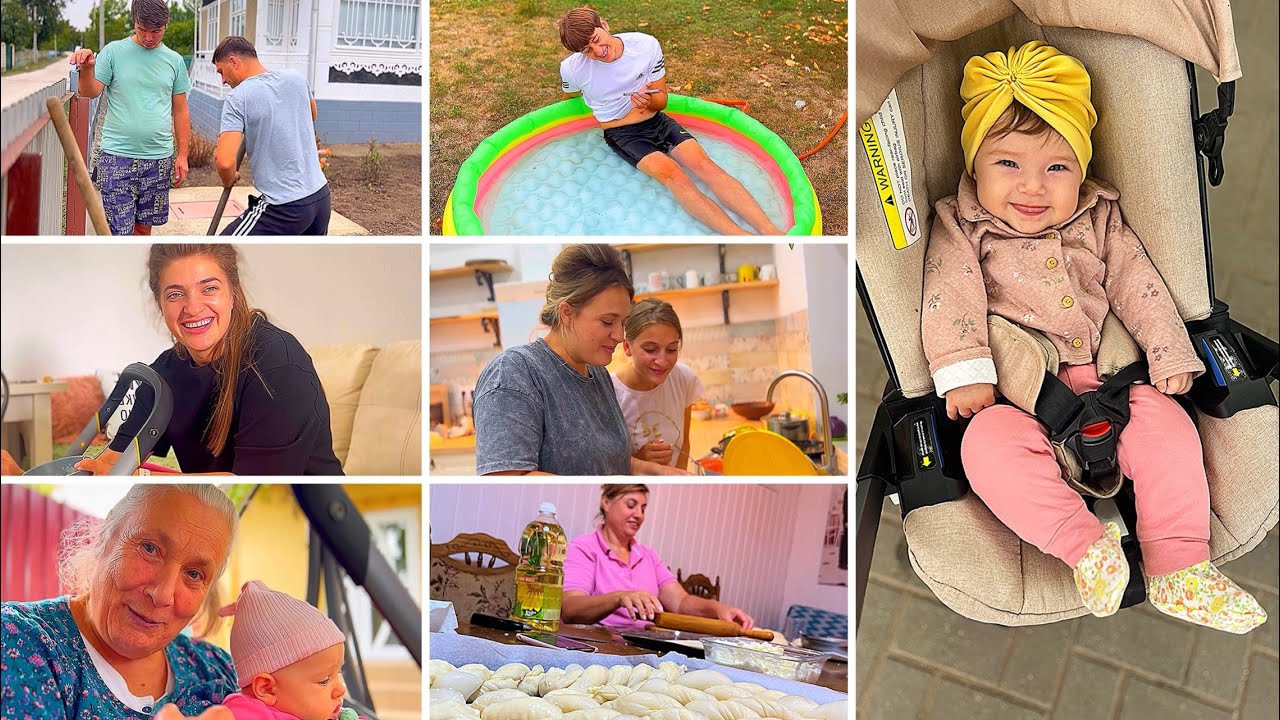 Ce FACEM o zi la ȚARĂ?/ Vlog la sat✅