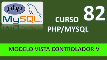 Curso PHP MySql. Modelo Vista Controlador V. Vídeo 82