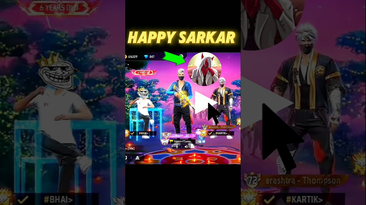 HAPPY SARKAR SCRIPTED VIDEO 🔥☠️ 