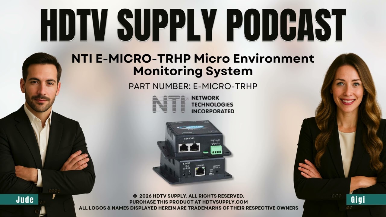NTI E-MICRO-TRHP Micro Environment Monitoring System
