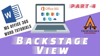 Printing, Previewing & Backstage  View in Microsoft Word 365 PART-4