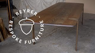 Making a High End Dining Table (Cast Bronze Legs
