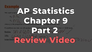 AP Statistics Chapter 9 Review (Part 2) Wealth