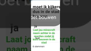 Laat Jou Minecraft Naam Achter In De Reacties