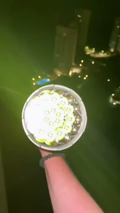 Worlds Brightest Flashlight off a SKYSCRAPER