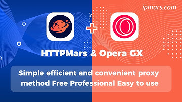 HTTPMars sets the proxy method in the Opera GX browser   #proxy  #socks5  #https  #Opera GX