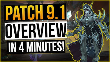 WoW Patch 9.1 in 4 Minutes! EVERYTHING Coming in Shadowlands: Chains of Domination! | LazyBeast