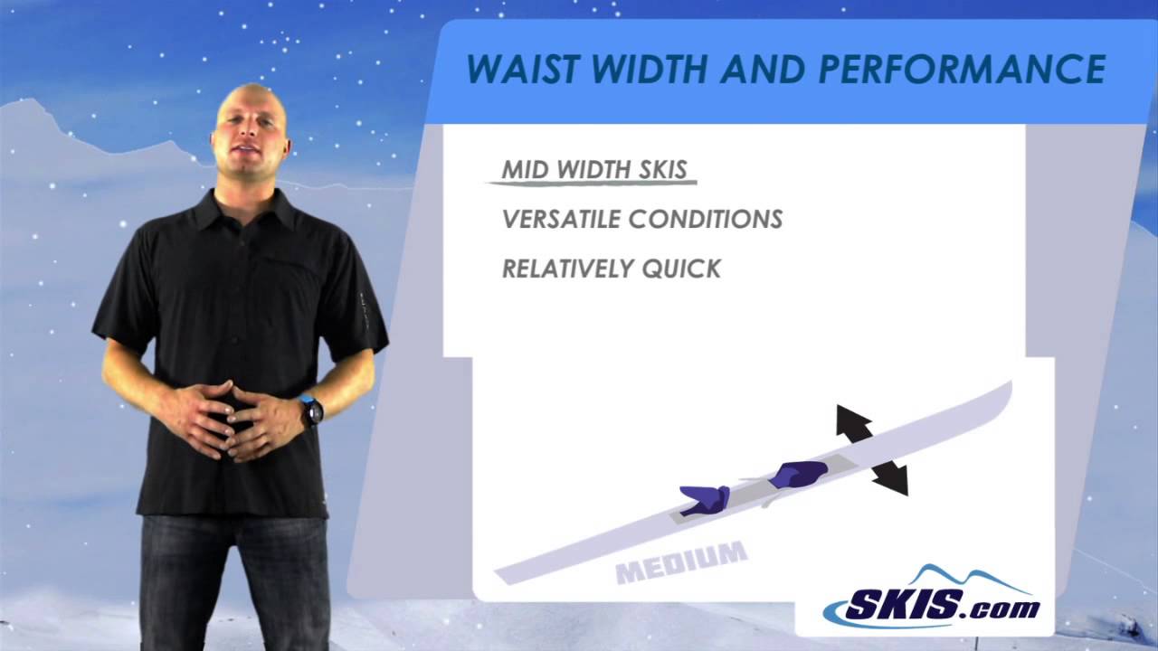 Ski Waist Width and Performance by Skis com YouTube