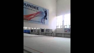 Asya Ivanova hoop  Test Competition 23.04.2014