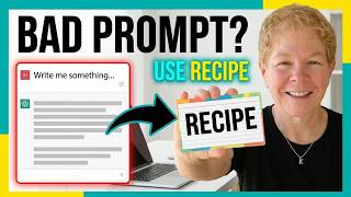Stop Getting Bad AI Answers! (The RECIPE Framework for Better Prompts)